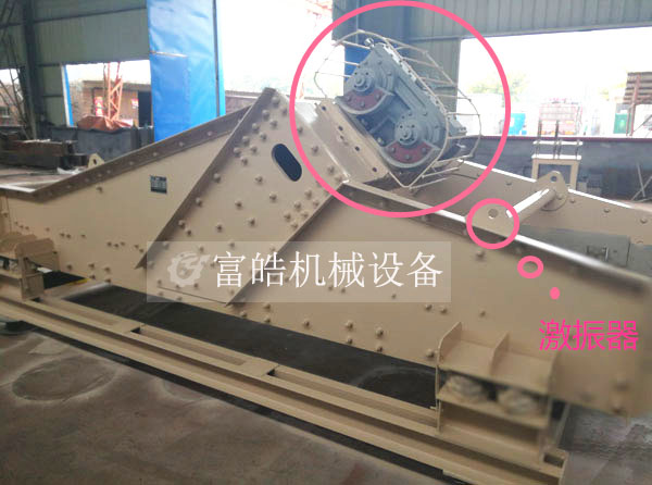 激振器細砂脫水回收篩機